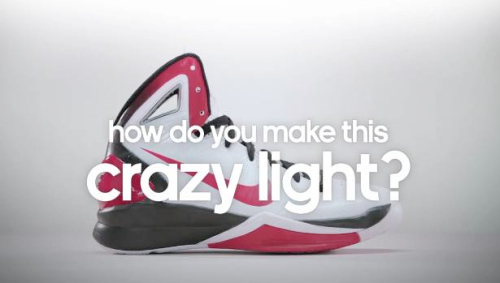 Adidas AdiZero Crazy Light, la scarpa più leggera del mondo [VIDEO]