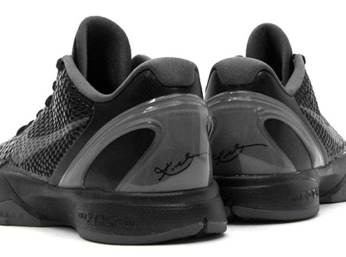 Nike Zoom Kobe 6 Blackout, il mamba nero ai tuoi piedi