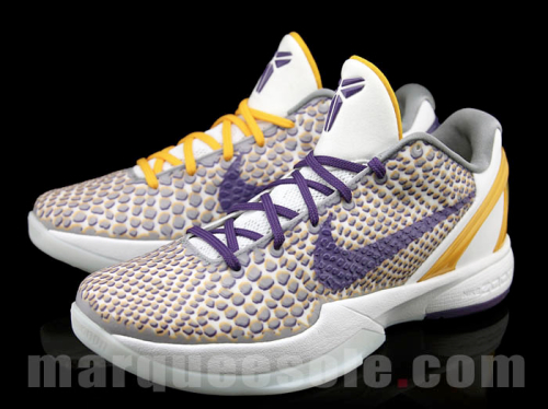 Nike Kobe 6 Lakers 3D