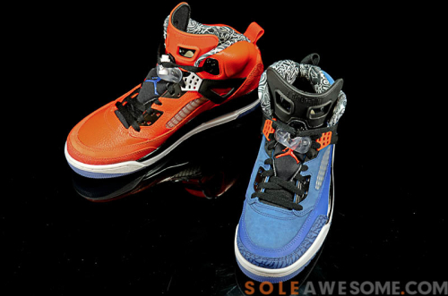 Nike Jordan Spiz'ike con i colori dei New York Knicks