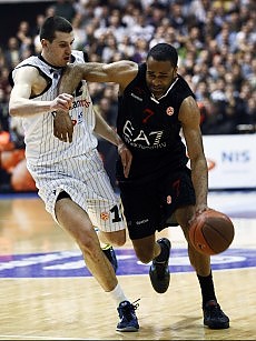 Eurolega Partizan Belgrado-Armani Milano 66-72