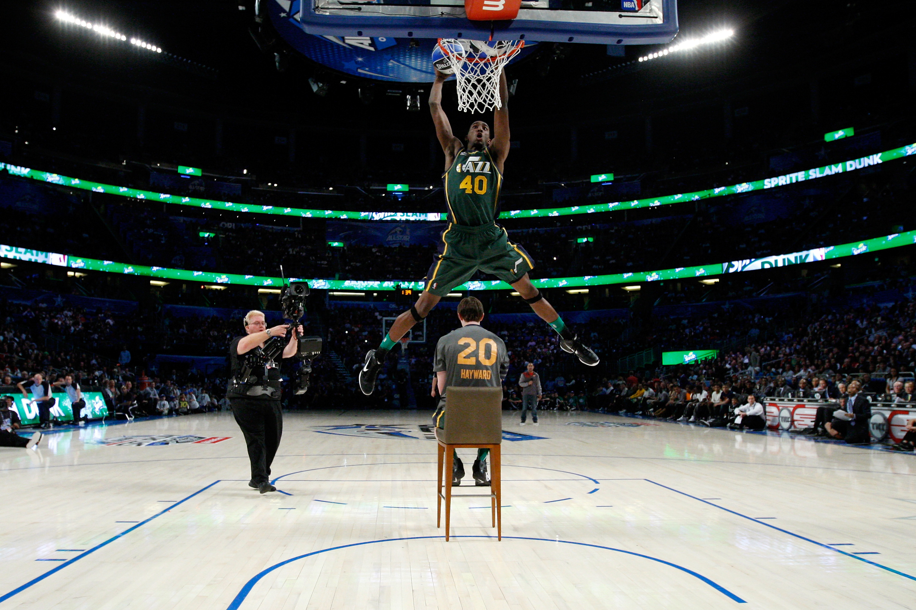 Nba All Star Game 2012, Jeremy Evans vince lo Slum Dunk Contest