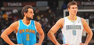 Belinelli-Gallinari 12-9,  ma gli Hornet non si ripetono