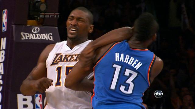 Gomitata Metta World Peace, chiesta squalifica a vita per il messaggero di pace violento