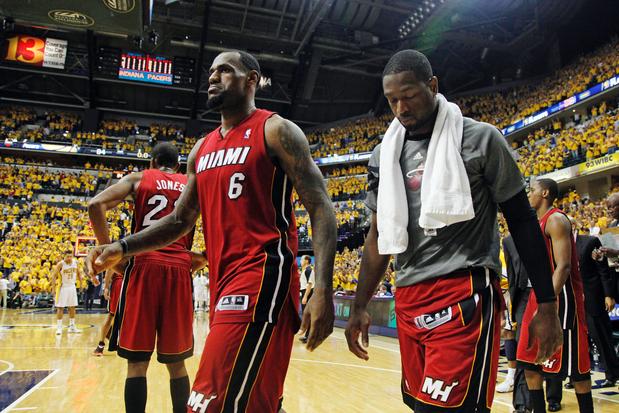 Play off Nba 2012 festa a Miami con LeBron, il tiro da 3 e i cerotti