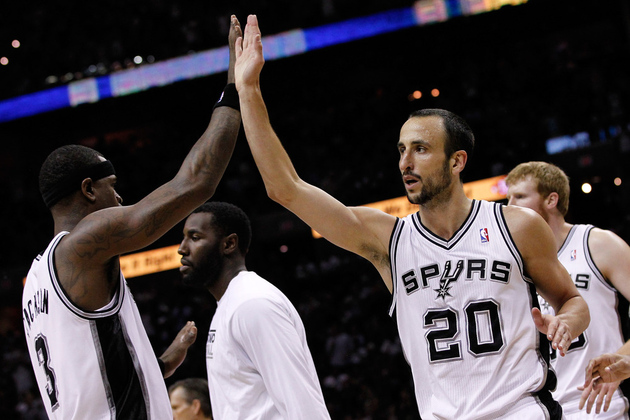 Play off Nba 2012 gli Spurs vincono con gli ex italiani Ginobili e Neal