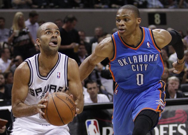 Play off Nba 2012 Tony Parker strega Oklahoma, grande record