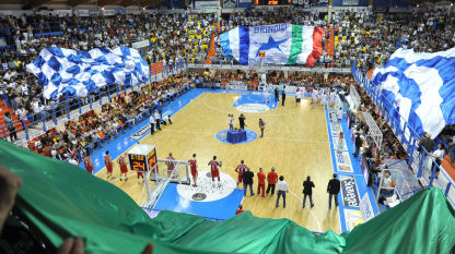 Legadue 2012 finale playoff Brindisi vince gara2 promozione più vicina