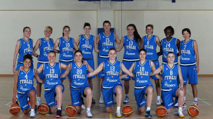 Qualificazioni EuroBasket Women 2013, Nazionale femminile domani esordio con la Lettonia