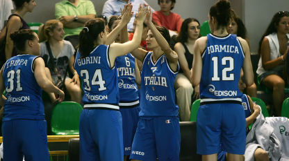 EuroBasket Women 2013, l'Italia di Ricchini batte la Grecia