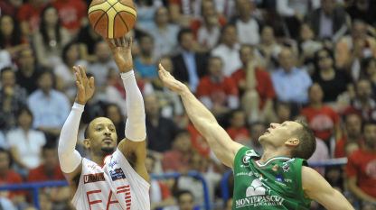 Serie A1 2012 finale scudetto gara3 EA7 Milano-Montepaschi Siena 79-82