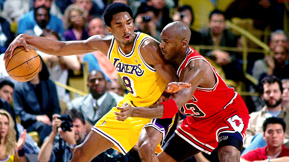 Parla Kobe Bryant e Michael Jordan se la ride