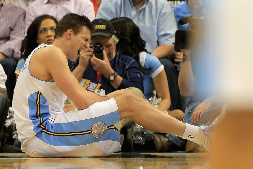 Infortunio Gallinari Denver-Dallas