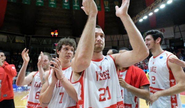 Basket, Champions League: Varese batte Villeurbanne all'ultimo tiro