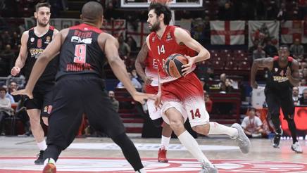 Eurolega, basket: Milano batte alla grande l'Olympiacos