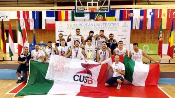 Basket universitario, Cus Bologna è Campione d'Europa!