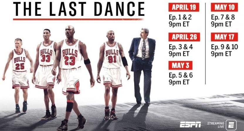The Last Dance, il nuovo documentario sui Bulls di Jordan è arrivato